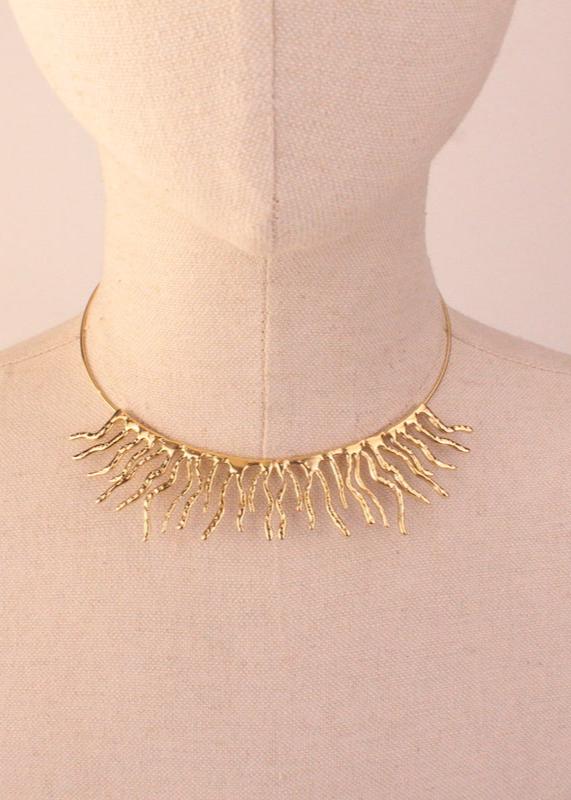 CHOKER LLAMAS GOLD.