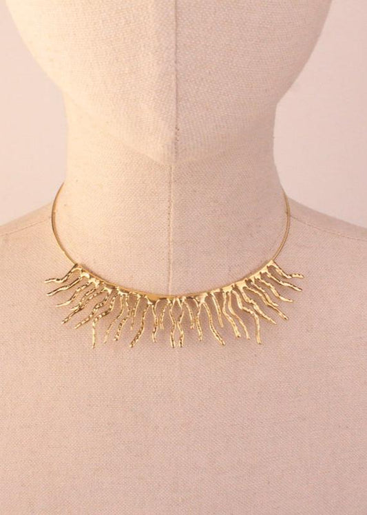 CHOKER LLAMAS GOLD.