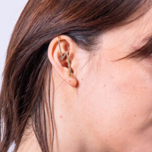 Earcuff Rayo Circonitas